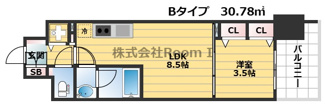 【間取り】 | スプランディッド本町グラン