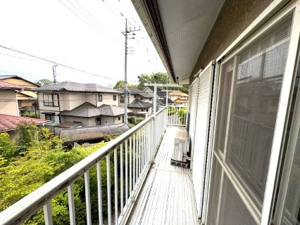 東松山市旗立台　中古戸建のバルコニー