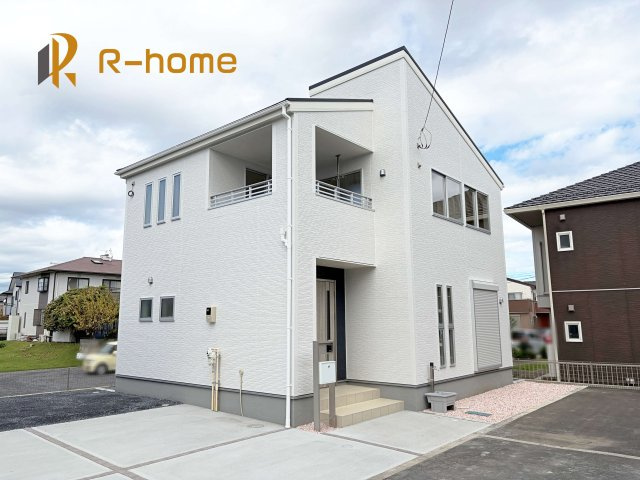 水戸市見川12期　新築戸建て　4号棟の外観|ご予約を頂ければ、『平日』はもちろん『早朝』や『夜間』もご見学可能です♪お気軽にお申し付けください♪