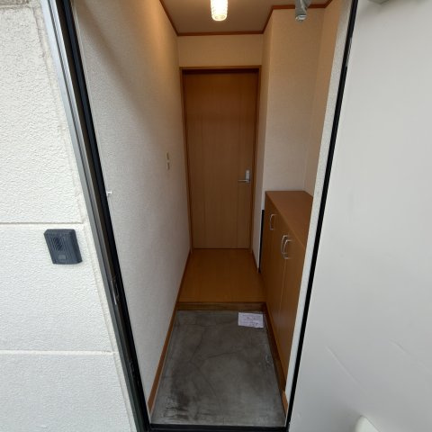 プルメリアの玄関