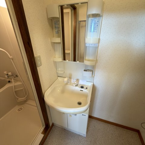 プルメリアの独立洗面台