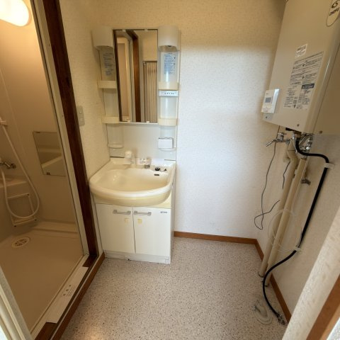 プルメリアの洗面所