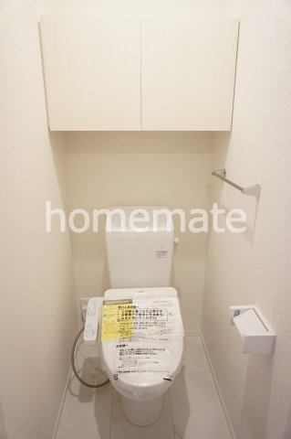 熊本市中央区黒髪６丁目のアパートのトイレ