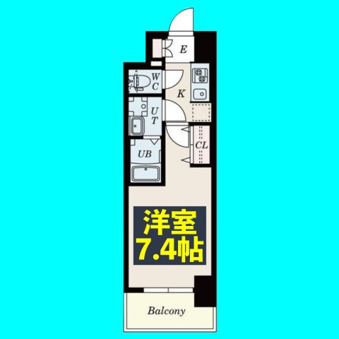 S-RESIDENCE浄心の間取り