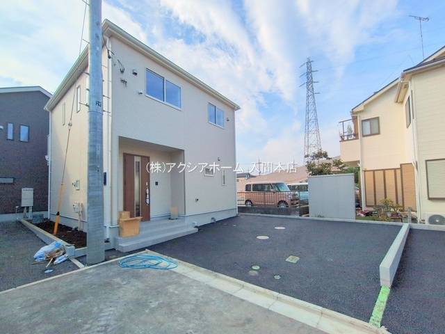 入間市小谷田1丁目・全8棟　新築一戸建　4号棟の外観|現地写真（2025年9月18日撮影）