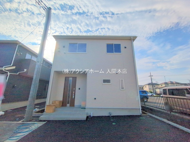 入間市小谷田1丁目・全8棟　新築一戸建　4号棟の外観|完成まであと少し♪現地写真（2025年9月18日撮影）