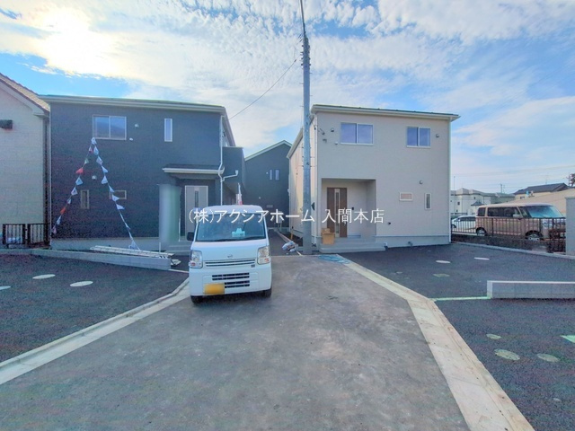 入間市小谷田1丁目・全8棟　新築一戸建　4号棟の前面道路含む現地写真|現地写真（2025年9月18日撮影）