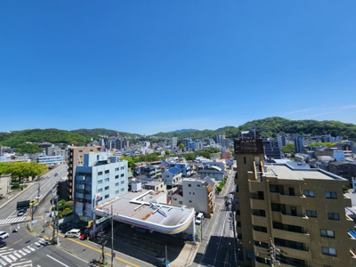 【展望】 | ローレルコート白島九軒町 | 高層階で眺望良好（令和7年4月現在）