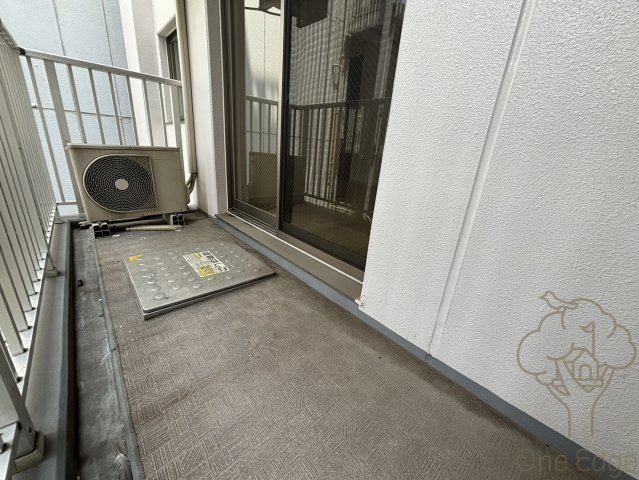 D-RestNakanoshimaのバルコニー