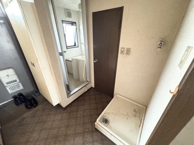 セキスイ軽量鉄骨アパート２棟♪２棟売り♪　栃木市小平町の脱衣所