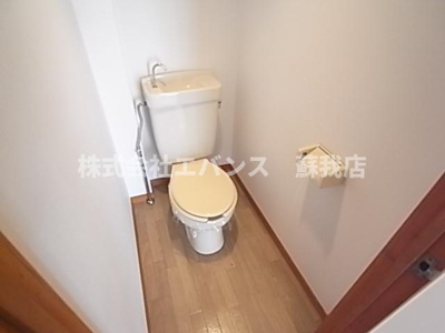 【トイレ】 | Ｋ－ＦＬＡＴ川戸 | 落ち着いたトイレです