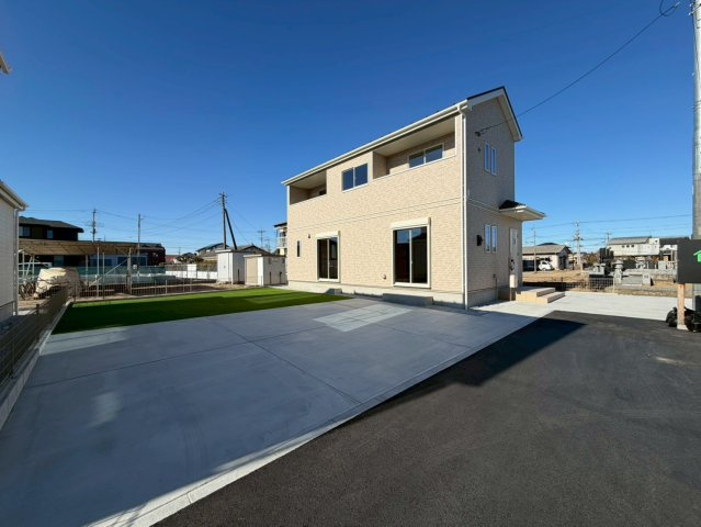 【前面道路含む現地写真】 | 玉村町斉田　A号棟