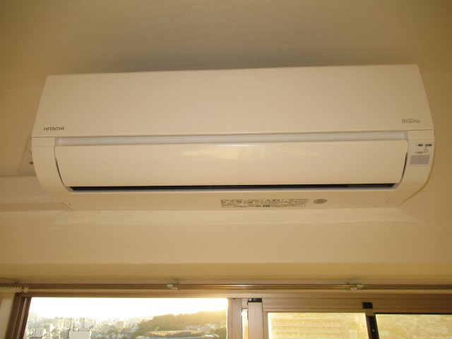 ハートフル湊川１ＤＫの設備|エアコンが設置されています