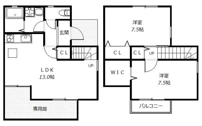 【間取り】 | エターナルウッドⅡ