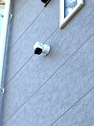 【防犯設備】 | 厚南小学校に通える新築戸建　宇部市際波　第６－５号棟　クレイドルガーデン　アーネストワン | 防犯カメラも標準装備