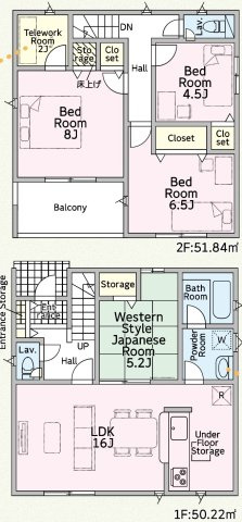 【間取り】 | 厚南小学校に通える新築戸建　宇部市際波　第６－５号棟　クレイドルガーデン　アーネストワン | お客様のご意見を凝縮した使いやすい間取り
