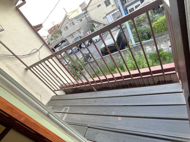 南小岩４丁目貸家のバルコニー