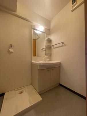 菊池郡菊陽町大字原水の賃貸マンションの洗面所