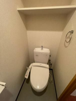 菊池郡菊陽町大字原水の賃貸マンションのトイレ