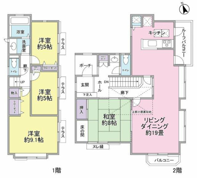  | ４LDKの使いやすい間取り。約1… 