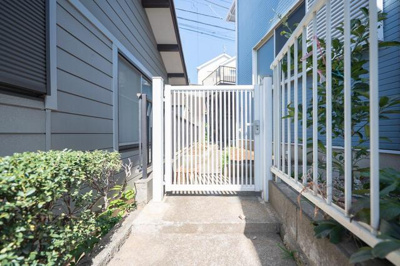  | 裏口の門扉　南側からも出入り… 