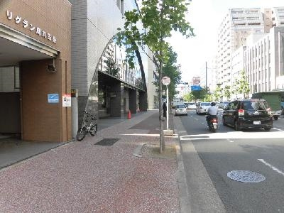 リグラン烏丸五条の周辺|前面道路