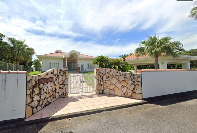 白浜町別荘の前面道路含む現地写真