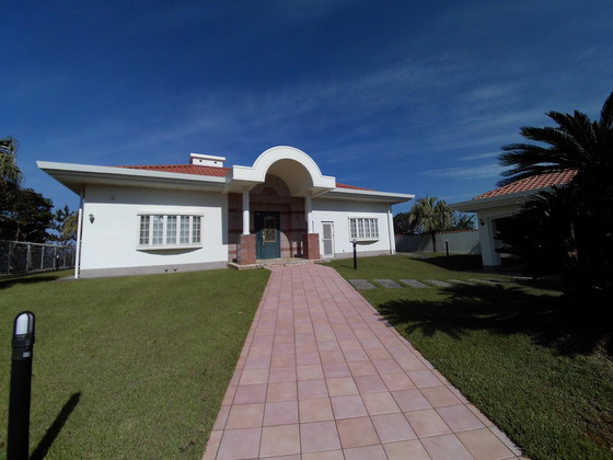 白浜町別荘の庭