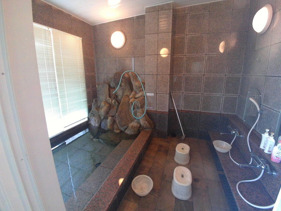 白浜町別荘の浴室