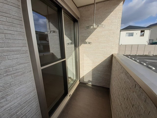 ＨｅｒｉｔａｇｅⅠのバルコニー|落ち着いた時間を過ごせるバルコニーです