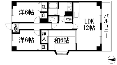 【間取り】