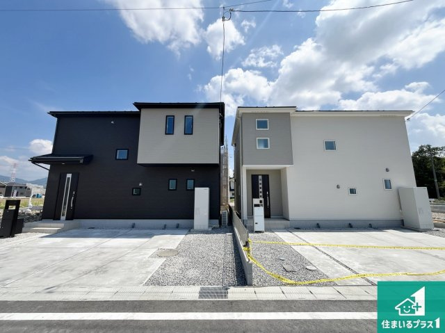 東近江市林田町　第24-1期　新築一戸建ての外観|お客様に長く安心して住んでいだだける事にこだわった家づくり！住んでからのアフターサービスにもしっかりと取り組んでいます！