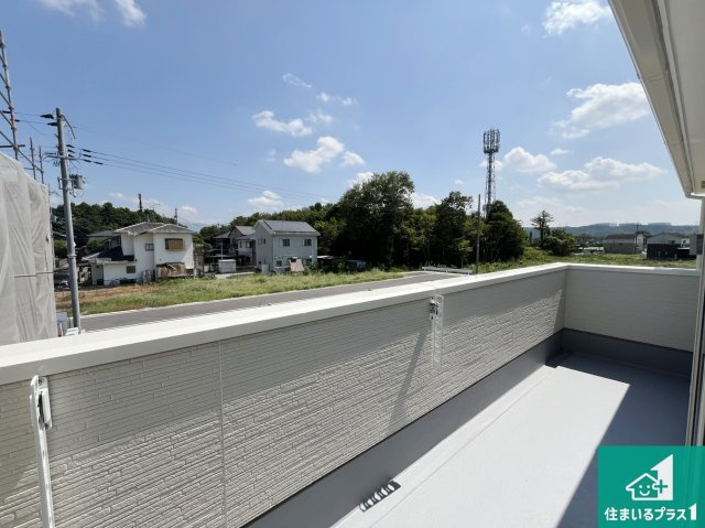東近江市林田町　第24-1期　新築一戸建てのバルコニー|日当たりのよいバルコニー！お部屋が開放的に！