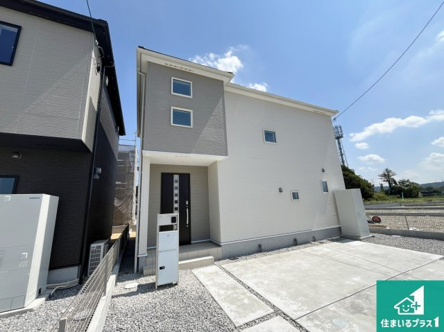 東近江市林田町　第24-1期　新築一戸建ての外観|お客様に長く安心して住んでいだだける事にこだわった家づくり！住んでからのアフターサービスにもしっかりと取り組んでいます！