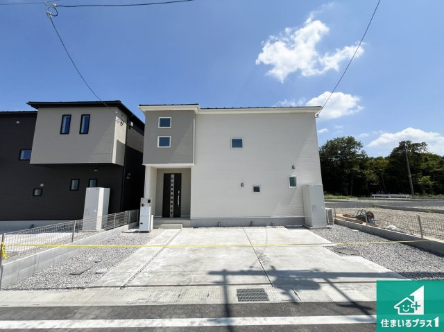 東近江市林田町　第24-1期　新築一戸建ての外観|安心の10年保証！外観を美しく保ち、雨水で汚れを落とします！気になることがありましたら、お気軽にお問い合わせください！