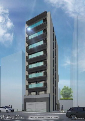 【外観パース】 | ロレーヌ東陽 | 外観パースです。