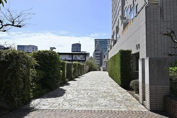 渋谷区広尾１丁目の賃貸マンションのその他|アプローチ