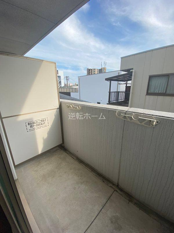 アルシオン　名古屋市賃貸　仲介手数料無料のバルコニー