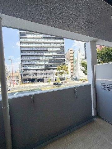 エスリード難波AGREAのバルコニー