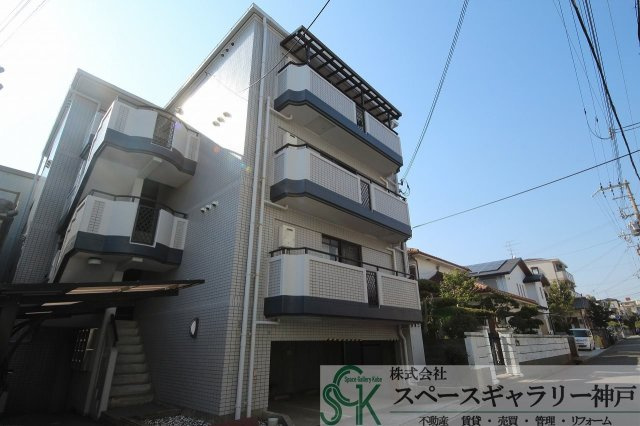 垂水ハイツの外観パース