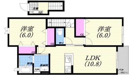 ドミール5の間取り