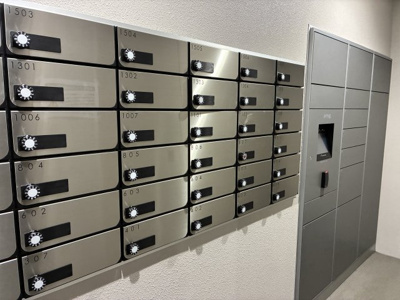 【その他共用部分】 | エスリード大津におの浜セントラル | 集合ポスト、宅配ボックス