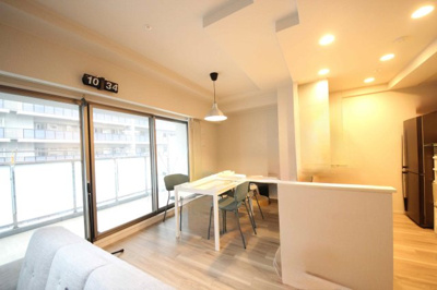 【ダイニング】 | エスリード大津におの浜セントラル | キッチン、ダイニング、一部画像処理しています