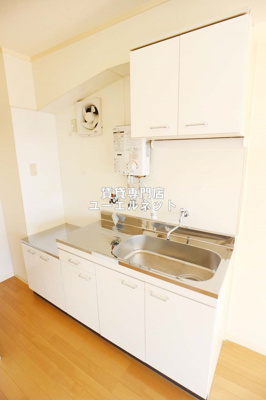 【キッチン】 | コーポ円山 | ガスコンロ設置可のキッチン