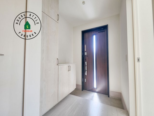 福津市津屋崎1丁目第4-2棟（2号棟）の防犯設備|二重ロックでしっかり防犯対策ができます。