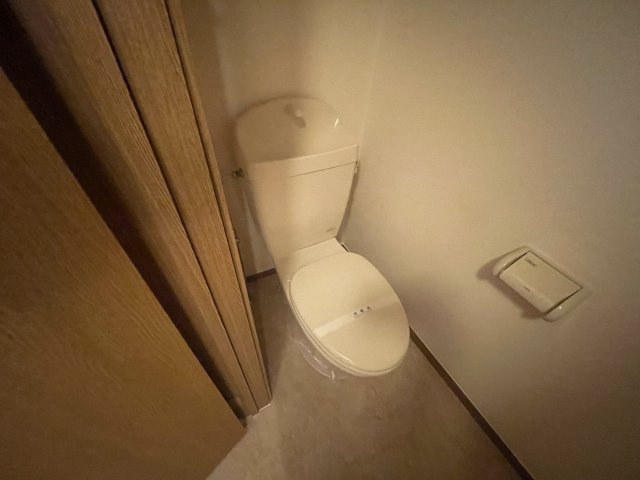 神戸市垂水区清玄町のアパートのトイレ