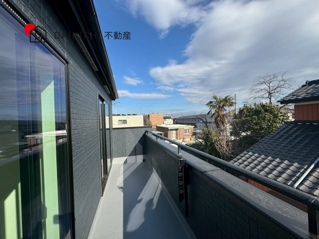 【バルコニー】 | 桶川市上日出谷8期　GRAFARE　新築戸建　全2棟　2号棟