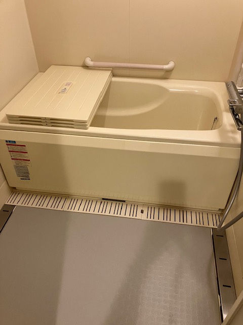 ルネシティ新在家南町２ＤＫの浴室|浴室乾燥暖房機つきです