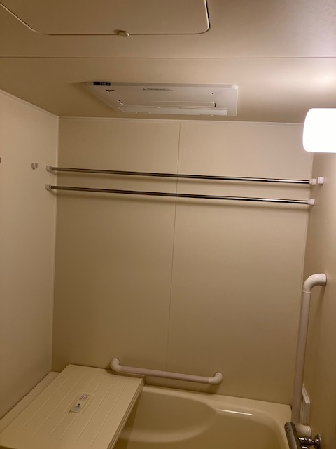 ルネシティ新在家南町２ＤＫの浴室|ゆったり過ごせるお風呂です