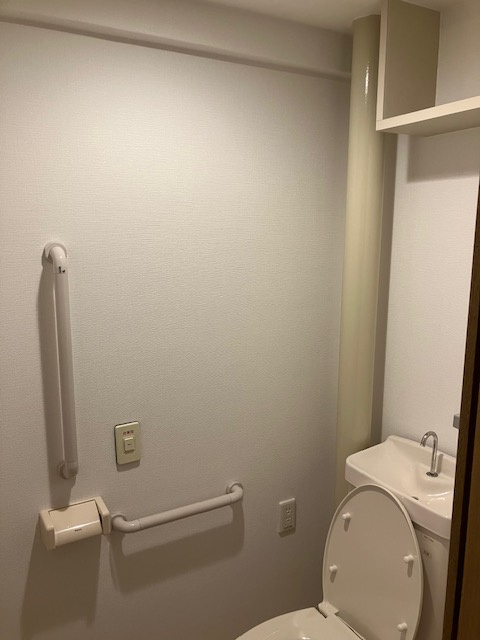 ルネシティ新在家南町２ＤＫのトイレ|清潔感のあるトイレです